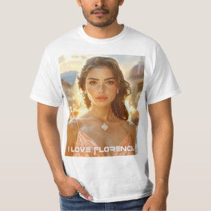 T-SHIRT FLORENCE - ITALIE - J'AIME FLORENCE