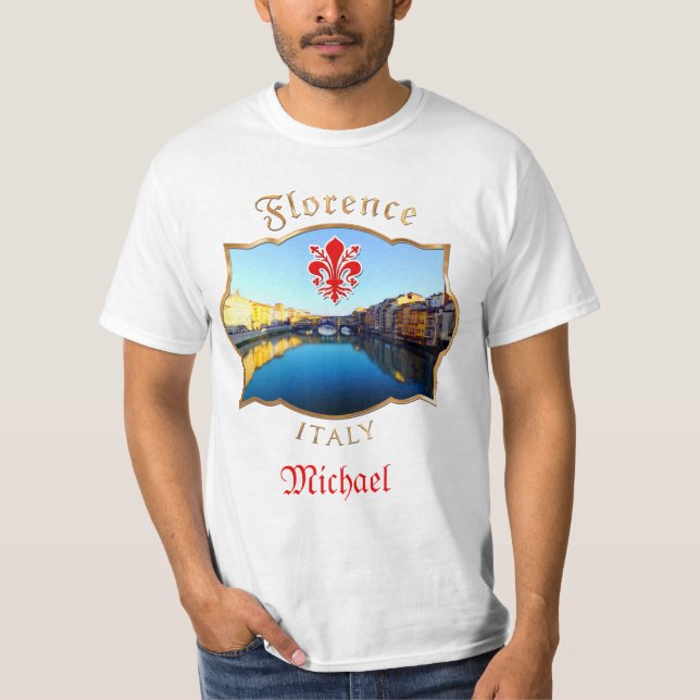 T-shirt Florence - Ponte Vecchio (Devant)
