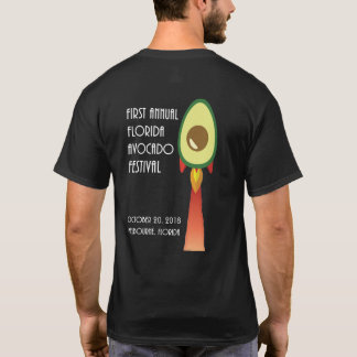 T-shirt Florida Avocado Poster Tee - shirt