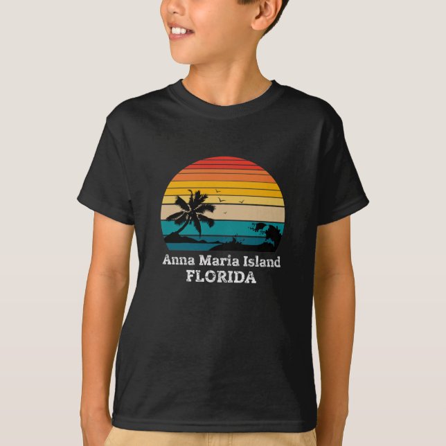 T-shirt FLORIDA de l'île Anna Maria (Devant)
