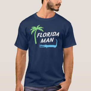 T-shirt Florida Man Alligator et Palm Tree Lifestyle