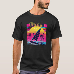 T-shirt Florida Retro 80s Style Souvenir Beach
