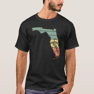 T-shirt Florida State Home Fierté Vintage Retro