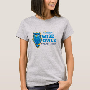 T-shirt Florida Virtual Middle School Les Hiboux Sages Ens