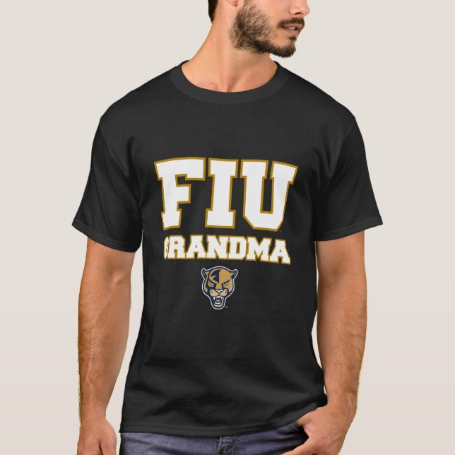 T-shirt Floride International Fiu Panthers Grand-mère (Devant)