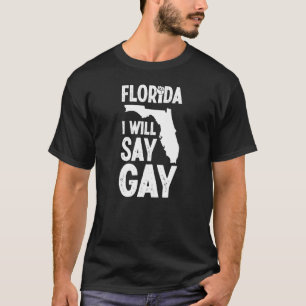 T-shirt Floride Je Vais Dire Gay pride Queer Rights Lgbtq 