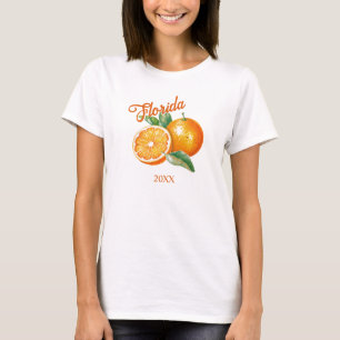 T-shirt Floride Orange personnalisé