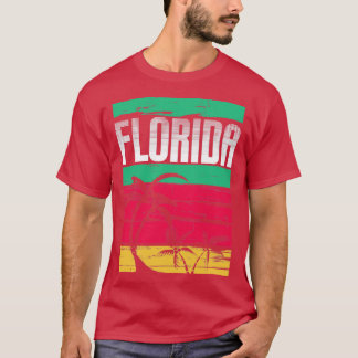 T-shirt Floride State Summer Vacances Tropical FL Floride
