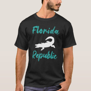 T-shirt Floridien indigène Floride né République de Florid