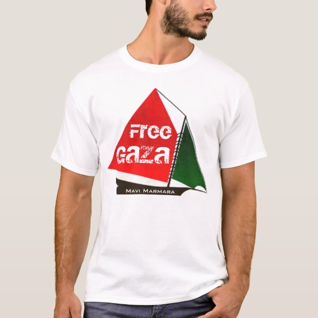 T-shirt Flotille de Gaza (Devant)