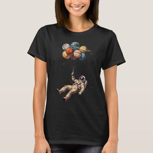 T-shirt Flottant dans l'espace (Devant)
