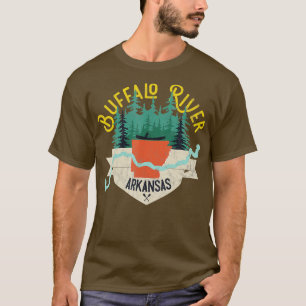 T-shirt Flotte de la rivière Buffalo River Arkansas