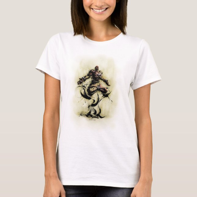 T-shirt Flottement de Dhalsim (Devant)