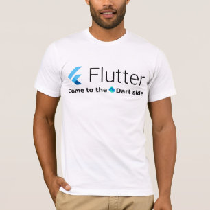 T-shirt Flottement : Venez au côté de dard (chemises