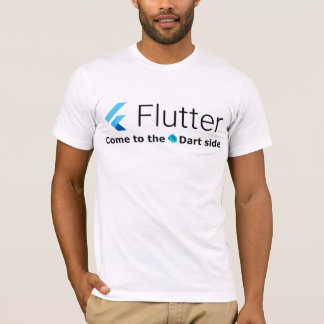 T-shirt Flottement : Venez au côté de dard (chemises