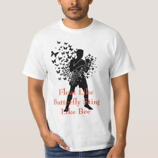T-shirt Flotter Comme Un Papillon Qui Chante Comme Une Abe