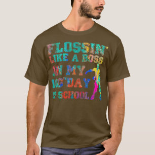 T-shirt flotter comme un patron sur mes 100 jours d'école