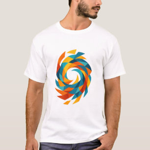 T-shirt Flou de couleurs