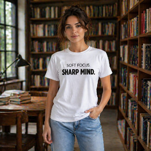 T-shirt Flou Douce - Esprit Vif – Typographie Minimaliste