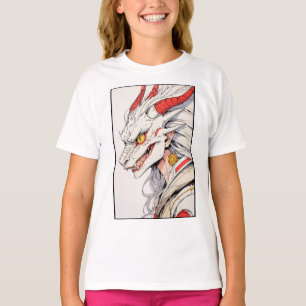T-shirt Flower Dragon Whiskers
