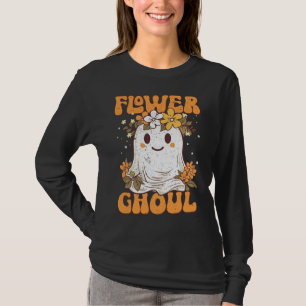 T-shirt Flower Girl Pun Cute Ghost Funny Halloween Mariage