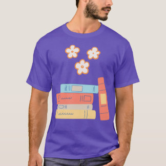 T-shirt flower groom book grow mind grow yourself