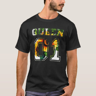 T-shirt Flower King et Queen Couple 01