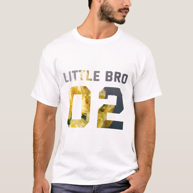 T-shirt Flower Little Bro 02 (Devant)
