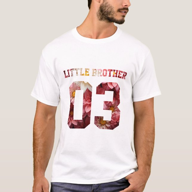T-shirt Flower Little Brother 03 (Devant)
