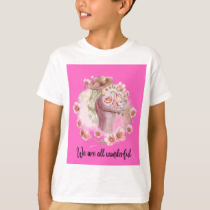 T-shirt : Flower Man"