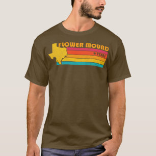 T-shirt Flower Mound Texas Vintage Souvenir déshabillé