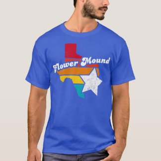 T-shirt Flower Mound Texas Vintage Souvenir déshabillé 2