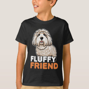 T-shirt Fluffy Friend Cute Dog