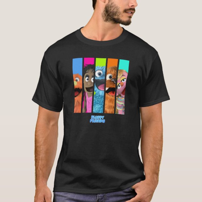 T-shirt Fluffy Friends "The Gang" (Devant)