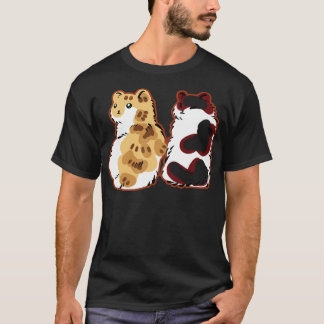 T-shirt Fluffy Kittens deux bouchons