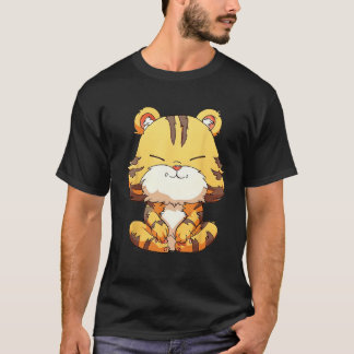 T-shirt Fluffy Tiger Zen  Pamper Yourself