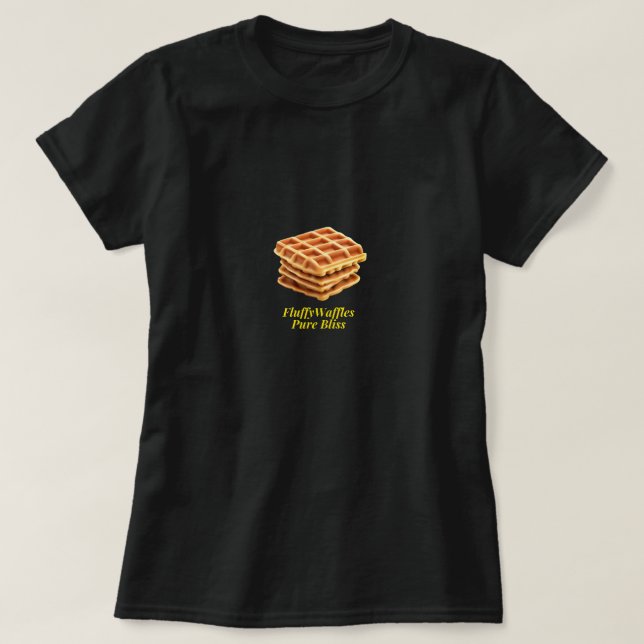 T-shirt Fluffy Waffles (Design devant)
