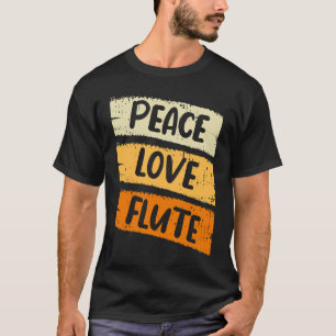 T-shirt Flûte d'amour pour la paix