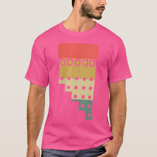 T-shirt Flute de Pan Retro Vintage pour femmes
