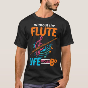 T-shirt Flûtiste musicien instrument de musique Flute