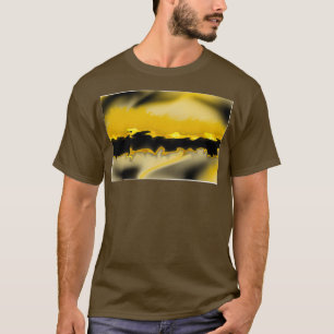 T-shirt Flux abstrait d'alchimie