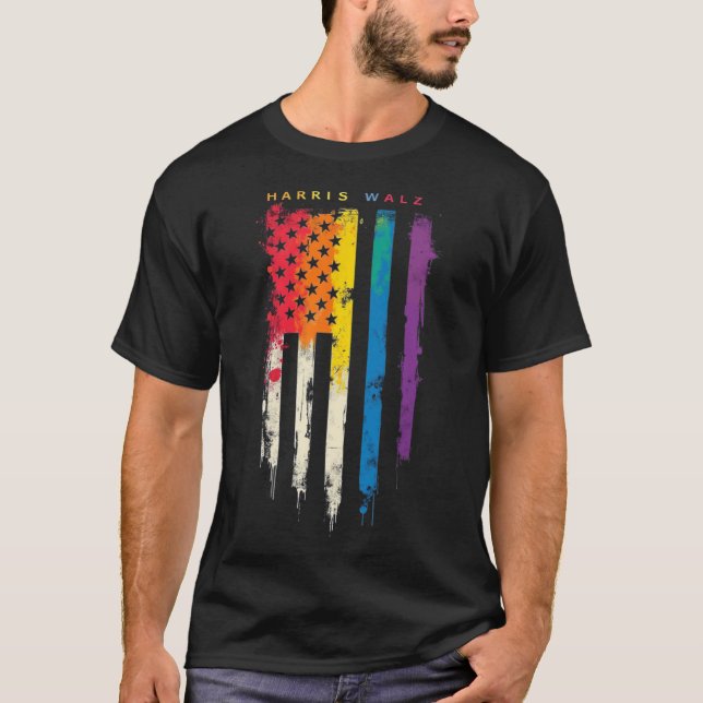 T-shirt Flux coloré Wheimer (Devant)