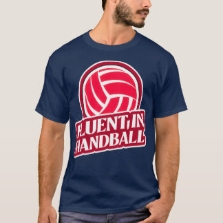 T-shirt Flux Dans La Handball