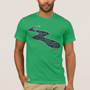 T-shirt Flux de conscience
