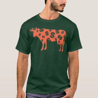 T-shirt Flux de trésorerie de vache