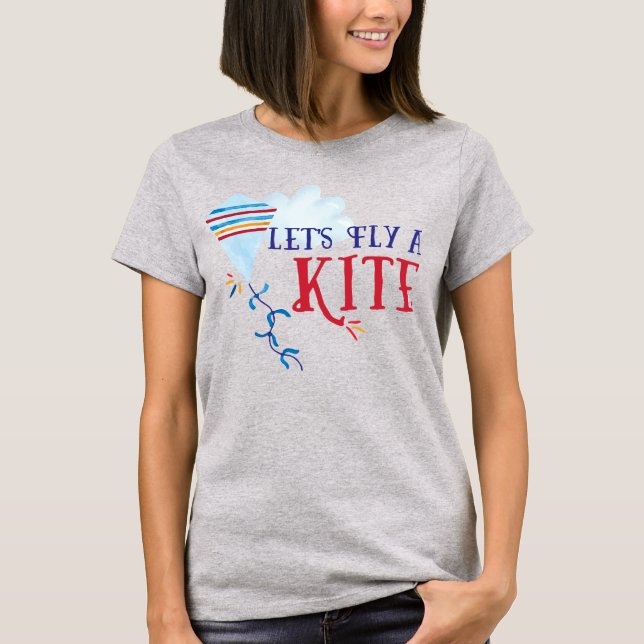T-shirt Fly a Kite Women's Shirt (Devant)