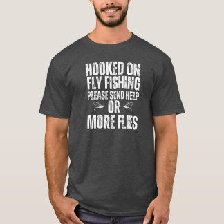 T-shirt Fly Fishing drôle de chemise