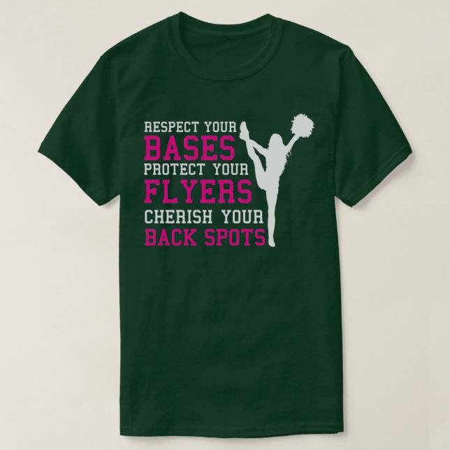T-shirt Flyers de base Points arrière Cheerled Squad Ide c (Design devant)