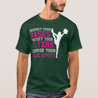 T-shirt Flyers de base Points arrière Cheerled Squad Ide c