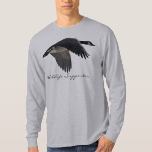 T-shirt Flying Canada Goose Jour des terres Amateurs d'ois